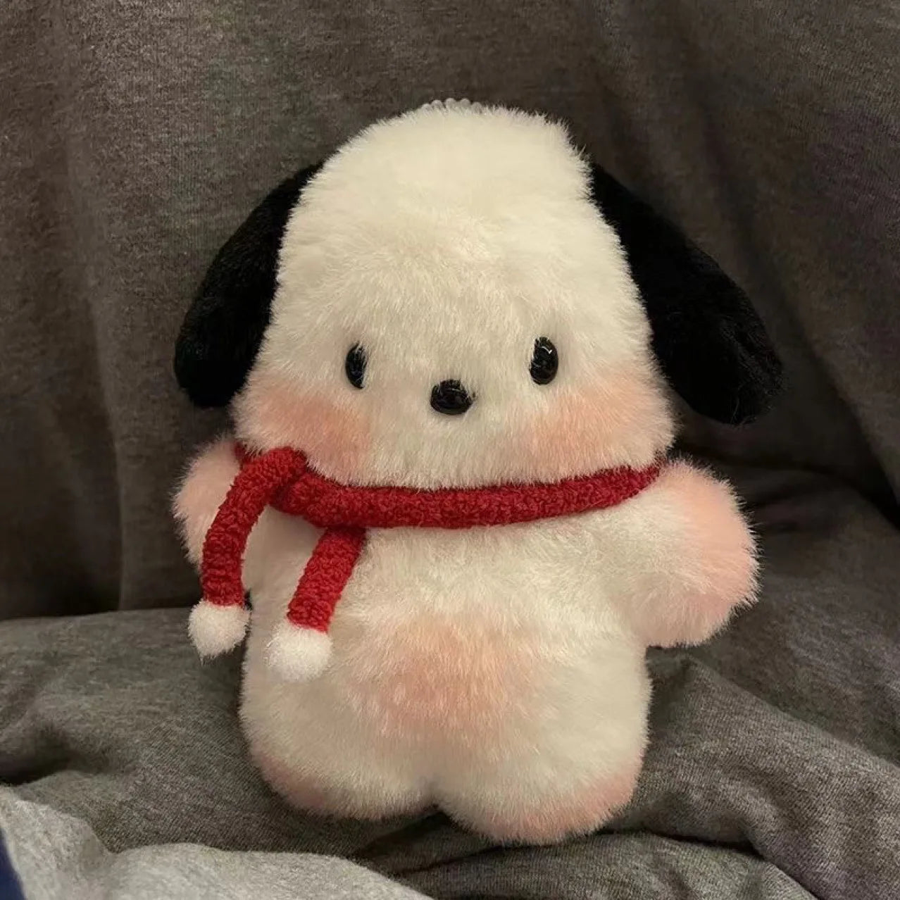 Pochacco Keychain Sanrio Cute Doll Pendant Kawaii Room Decor Children Pillow Couple Gift Christmas
