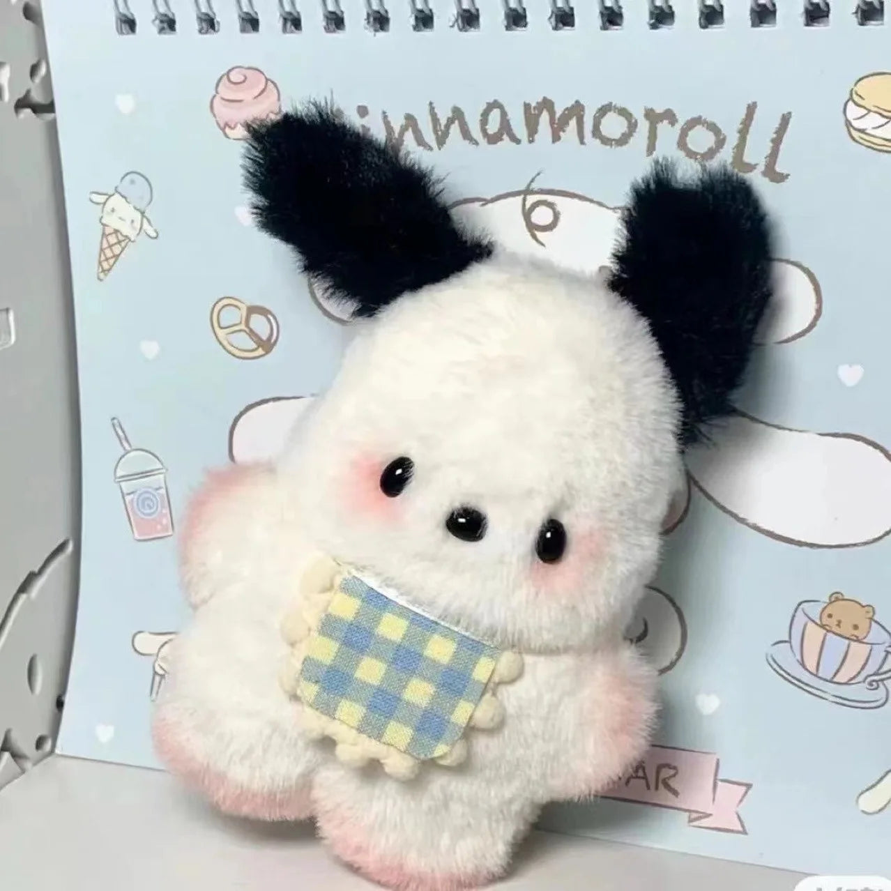 Pochacco Keychain Sanrio Cute Doll Pendant Kawaii Room Decor Children Pillow Couple Gift Christmas