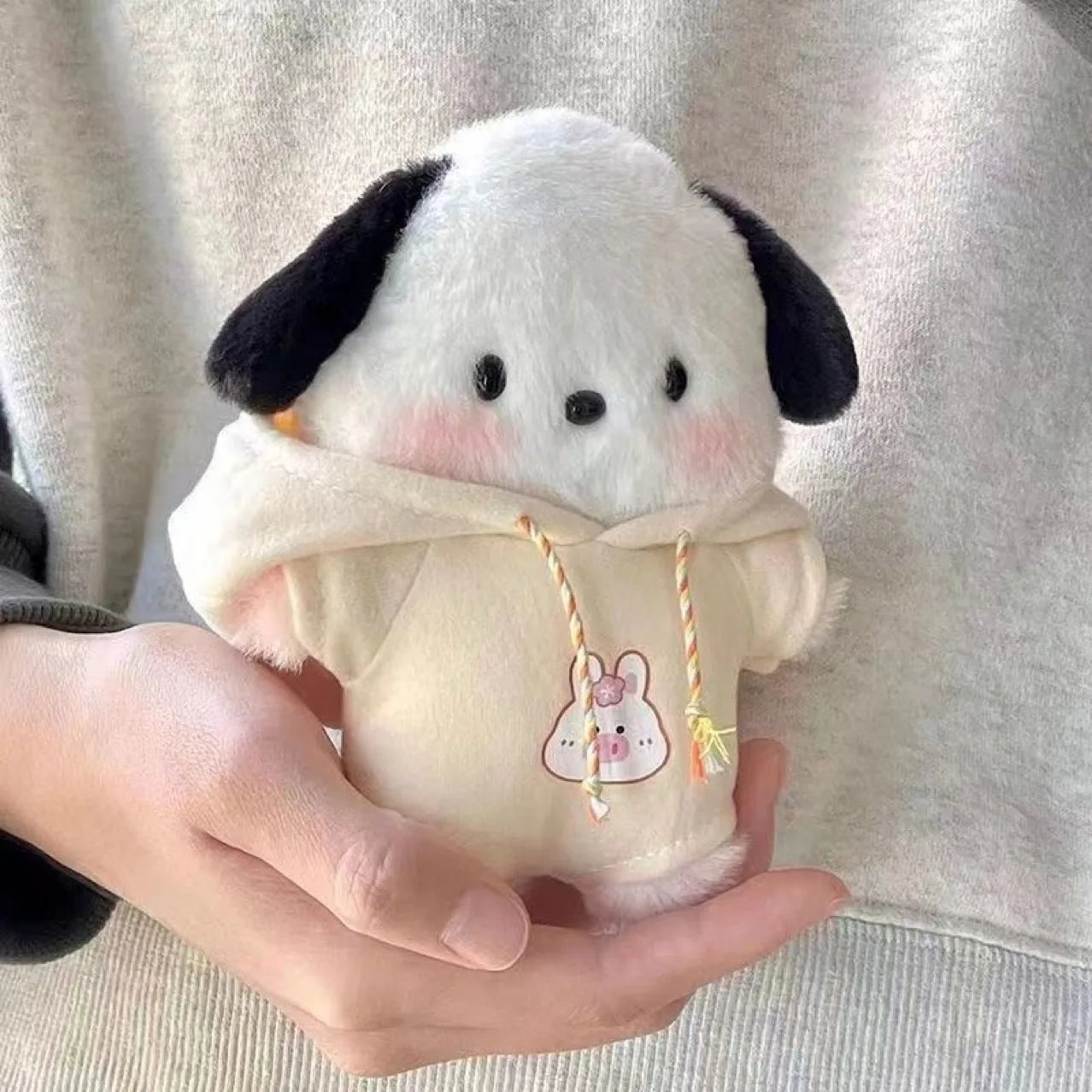 Pochacco Keychain Sanrio Cute Doll Pendant Kawaii Room Decor Children Pillow Couple Gift Christmas