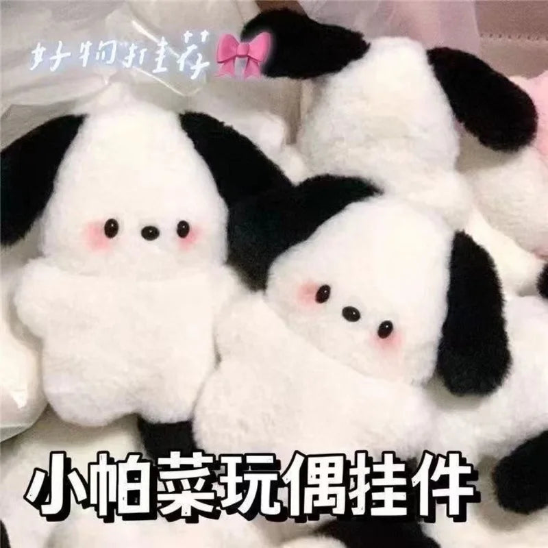 Pochacco Keychain Sanrio Cute Doll Pendant Kawaii Room Decor Children Pillow Couple Gift Christmas