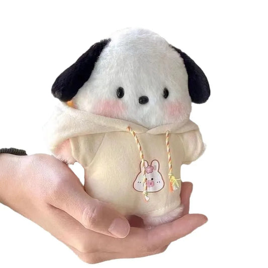 Pochacco Keychain Sanrio Cute Doll Pendant Kawaii Room Decor Children Pillow Couple Gift Christmas